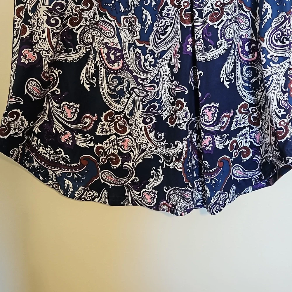 Halife multi color patterned sleeveless tank top - Picture 5 of 5